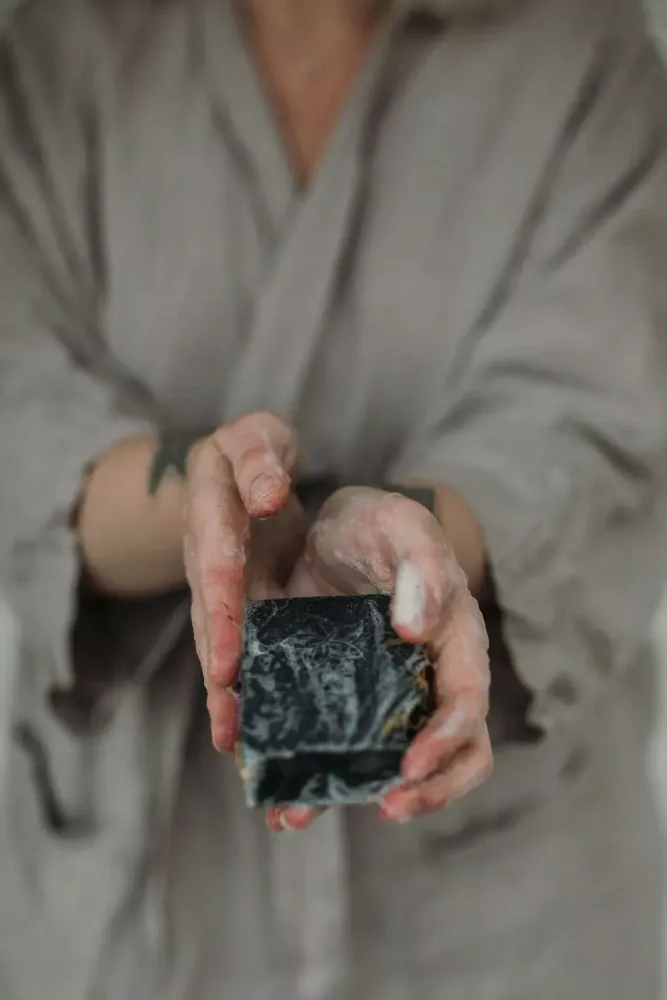 Charcoal & Calendula Soap 150G